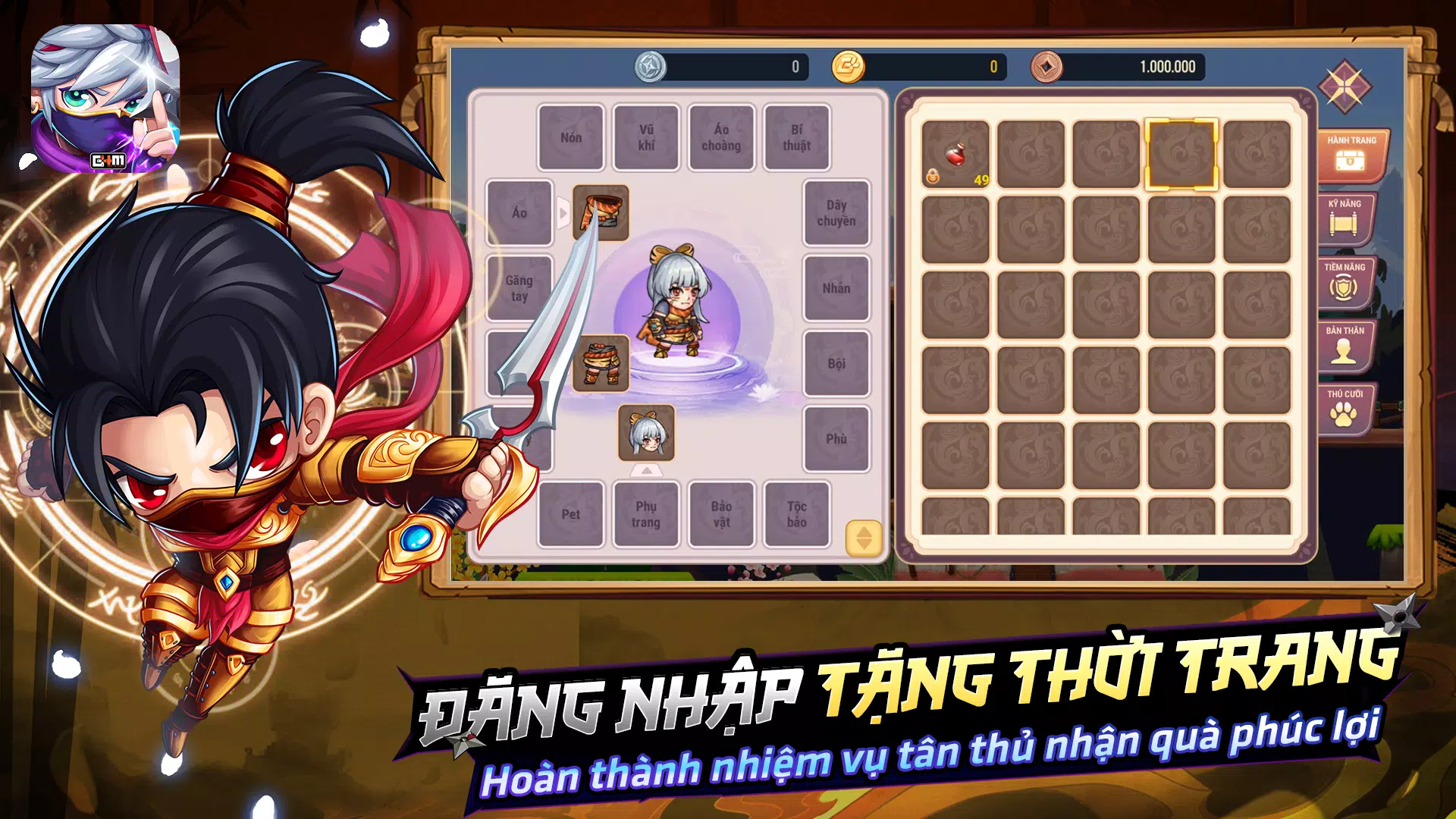 Học Viện Ninja G4M 스크린샷 3