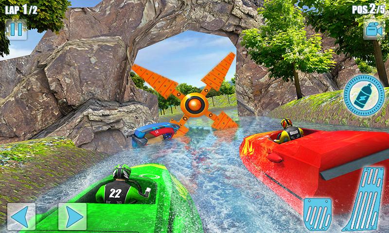 Speed Boat Crash Racing Captura de pantalla 3