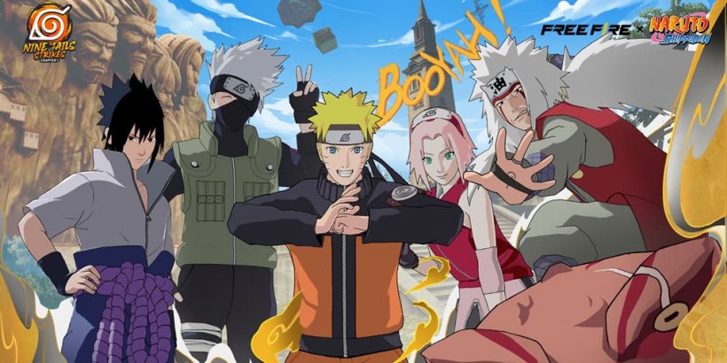 Naruto se junta ao Free Fire para crossover épico de anime