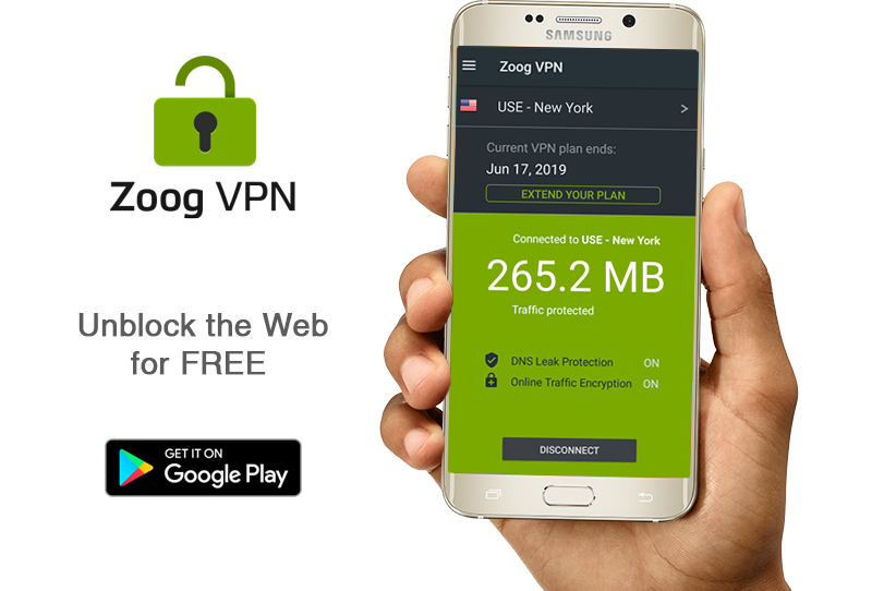 Zoog VPN Capture d'écran 1