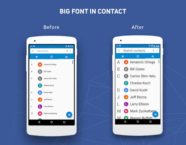 Big Font - Change Font Size & Text Size Screenshot 2