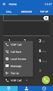 JustVoip appels VoIP Capture d'écran 4