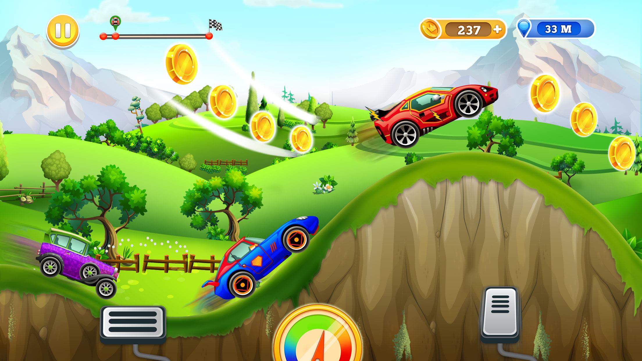 Hill Racing Car Game For Boys 스크린샷 3