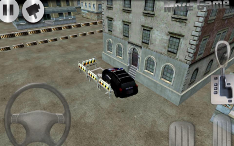 3D police car parking应用截图第1张