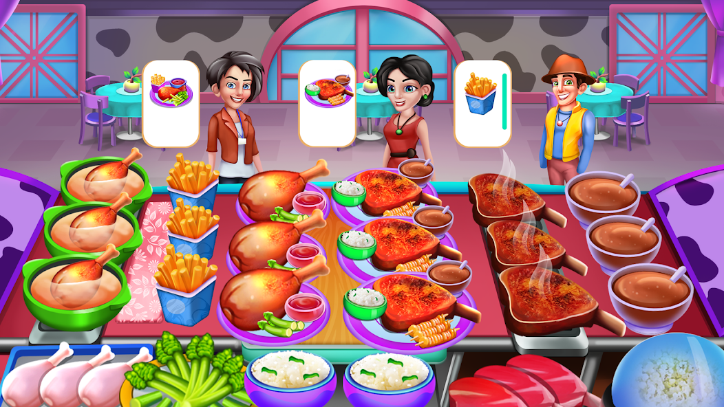 Cooking Food: Time Management Mod Screenshot 2