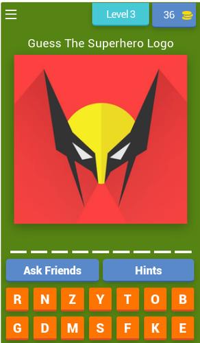 Superhero Logo Quiz Capture d'écran 4