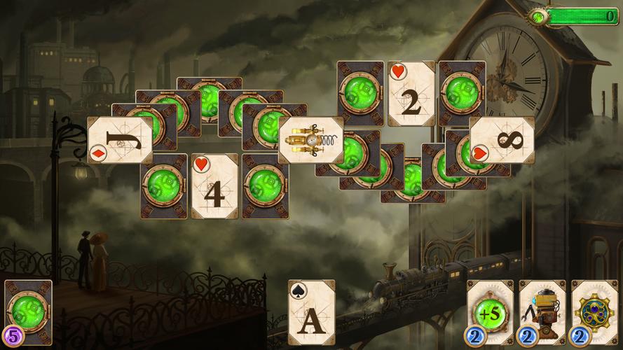 Steampunk Solitaire Capture d'écran 2