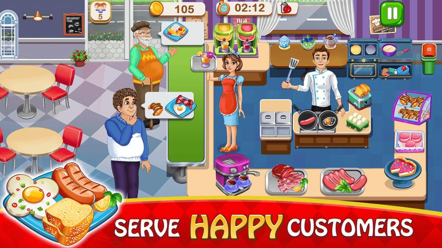 Master Chef Kitchen Games Cook Capture d'écran 1