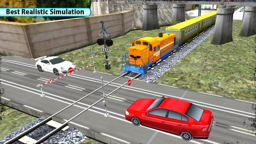 Train Racing 3D-2023 Train Sim Captura de tela 3