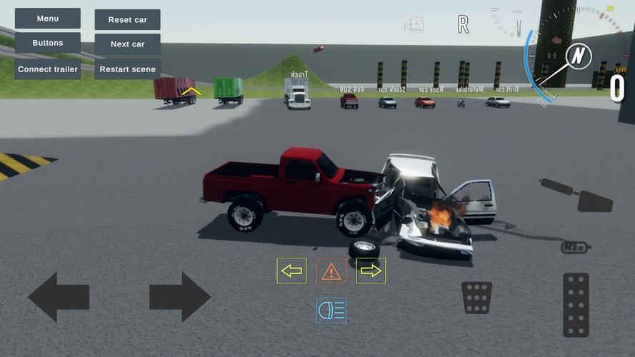 Car Crash Simulator Sandbox 3D Capture d'écran 1