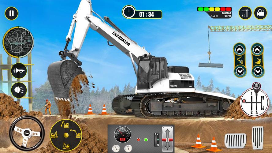 Heavy Excavator Simulator Game應用截圖第2張
