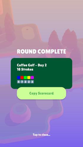 Coffee Golf Screenshot 2