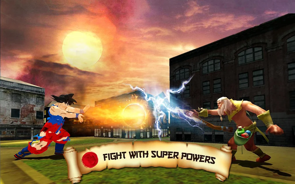 Super Goku Hero Xenoverse Saiyan Battle應用截圖第1張