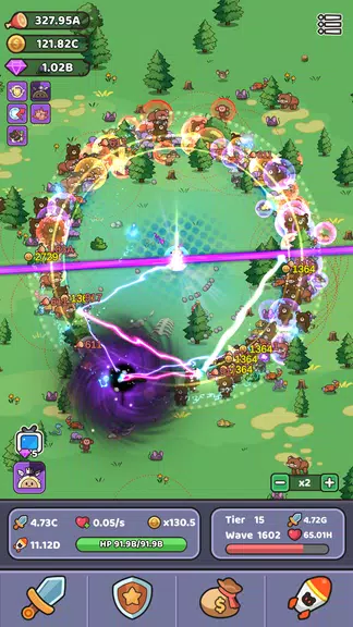 Wild Survival - Idle Defense 스크린샷 2