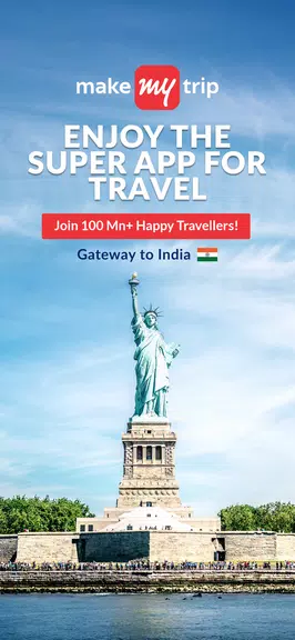 MakeMyTrip Hotels, Flight, Bus Capture d'écran 1