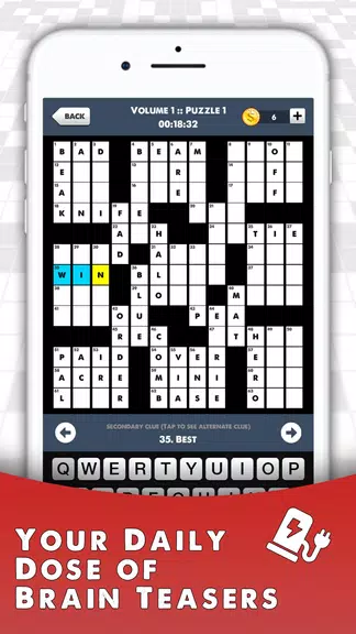 Crosswords Puzzle - Word Game स्क्रीनशॉट 1