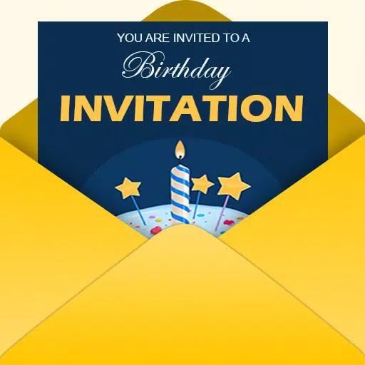 Carte d'invitation avec photo