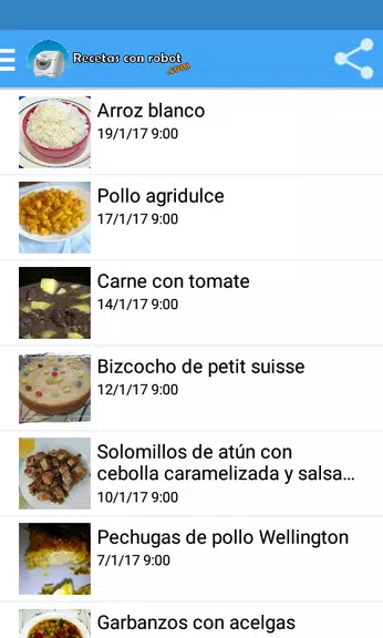 Recetas con robot應用截圖第1張