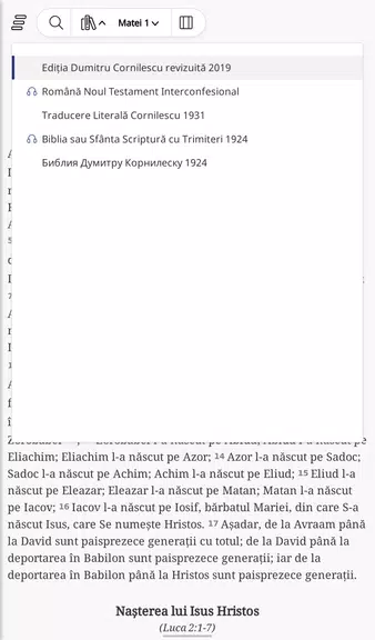 Biblia Română Capture d'écran 4