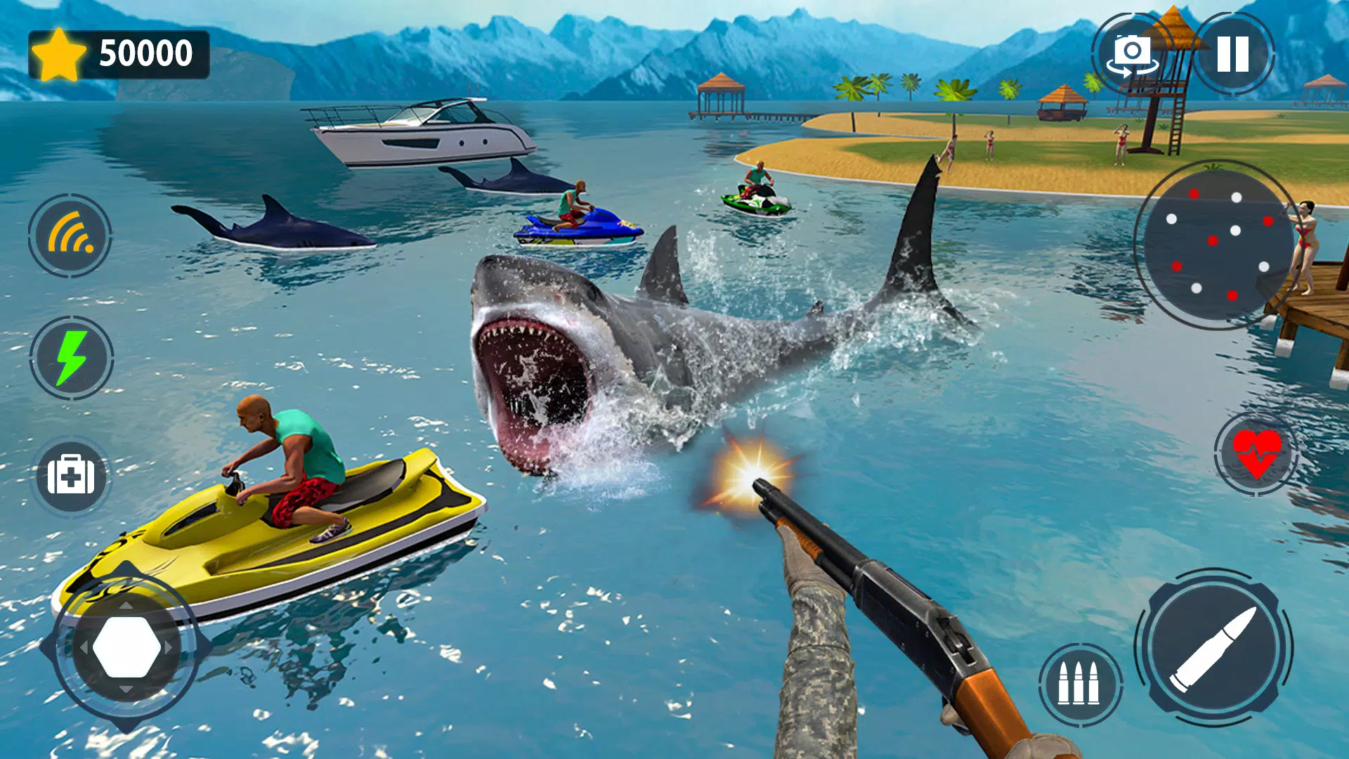 Shark Games & Fish Hunting Screenshot 3