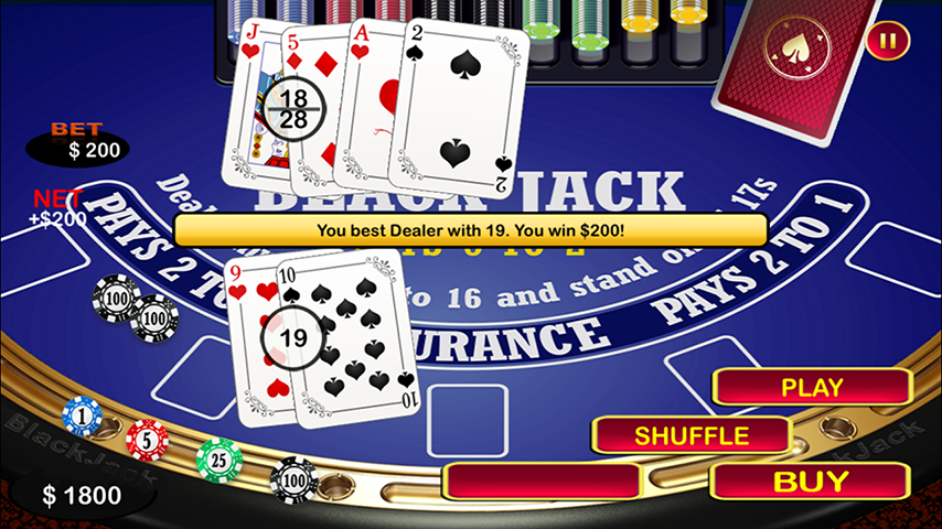 Blackjack 21 Black Jack Table स्क्रीनशॉट 2