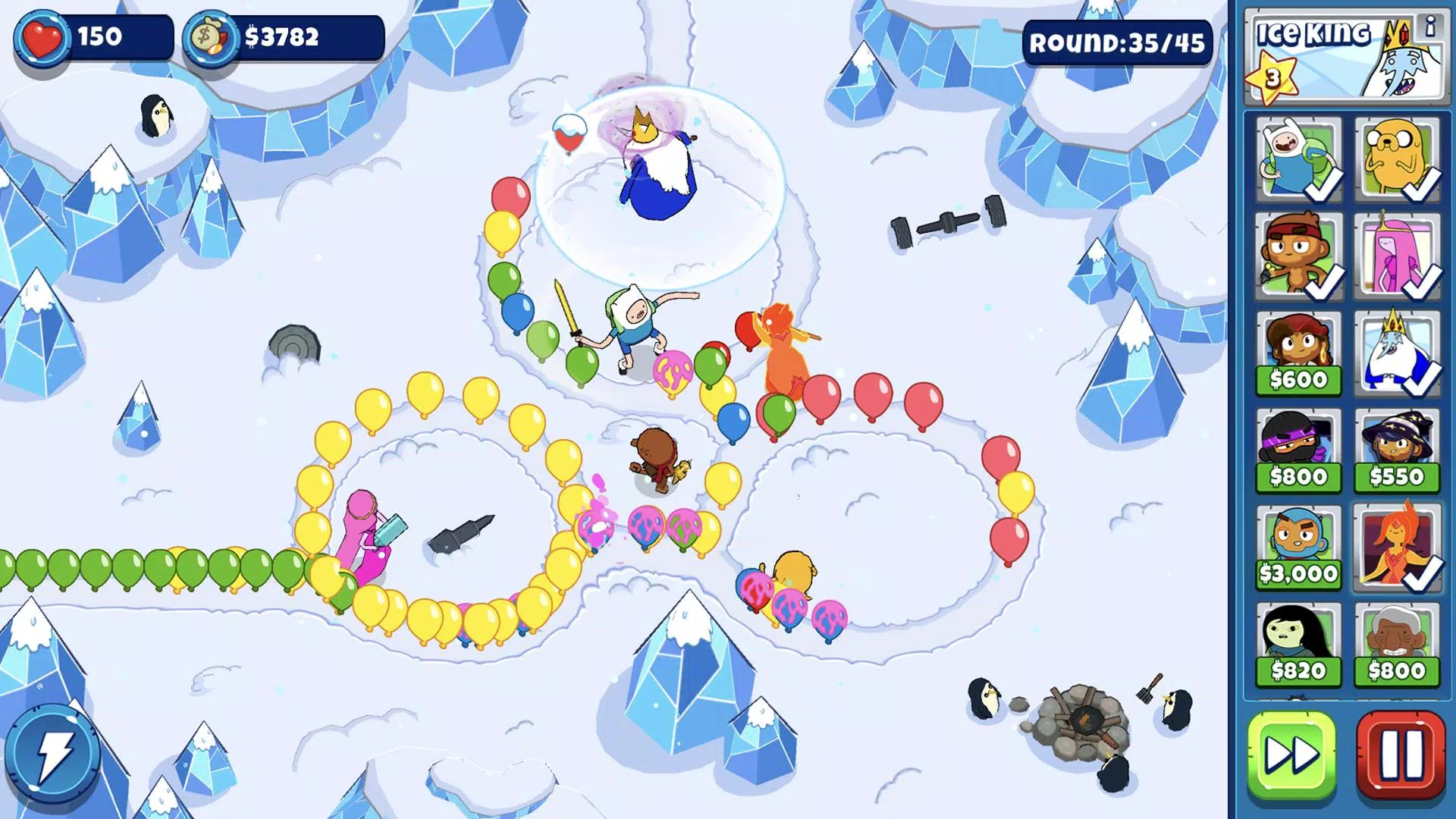 Bloons Adventure Time TD应用截图第1张