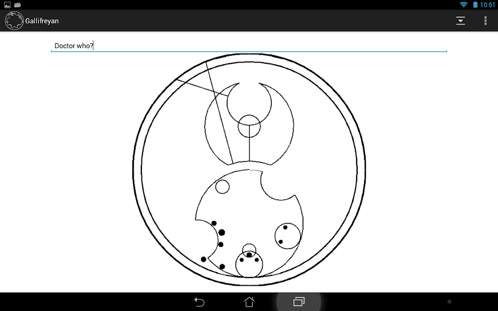 Gallifreyan Translator Screenshot 3