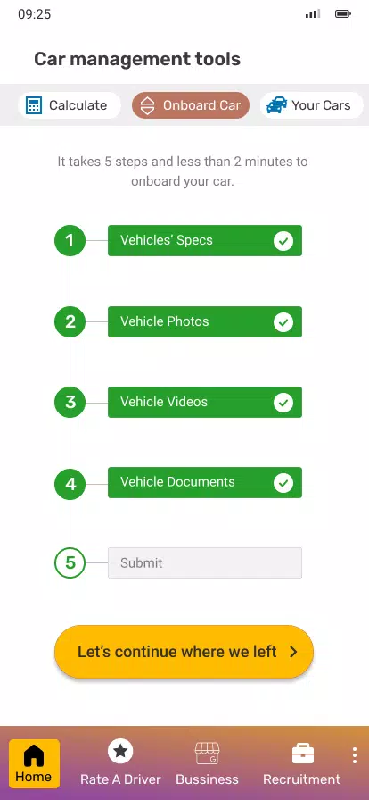 Instadriver Partner應用截圖第3張