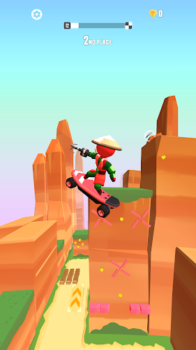 Swing Loops: Grapple Hook Race Captura de tela 1