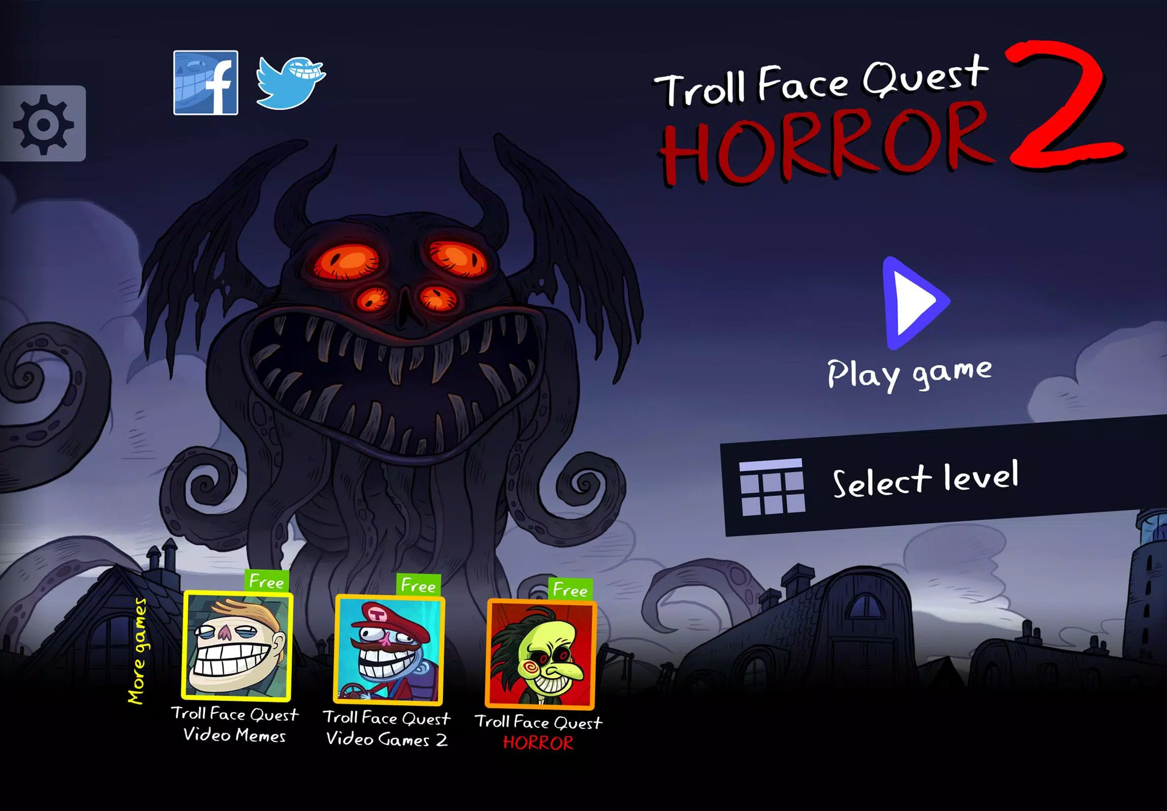 Troll Face Quest: Horror 2 Capture d'écran 1