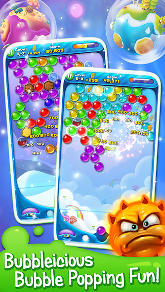 Bubble Bust! - Popping Planets 스크린샷 1