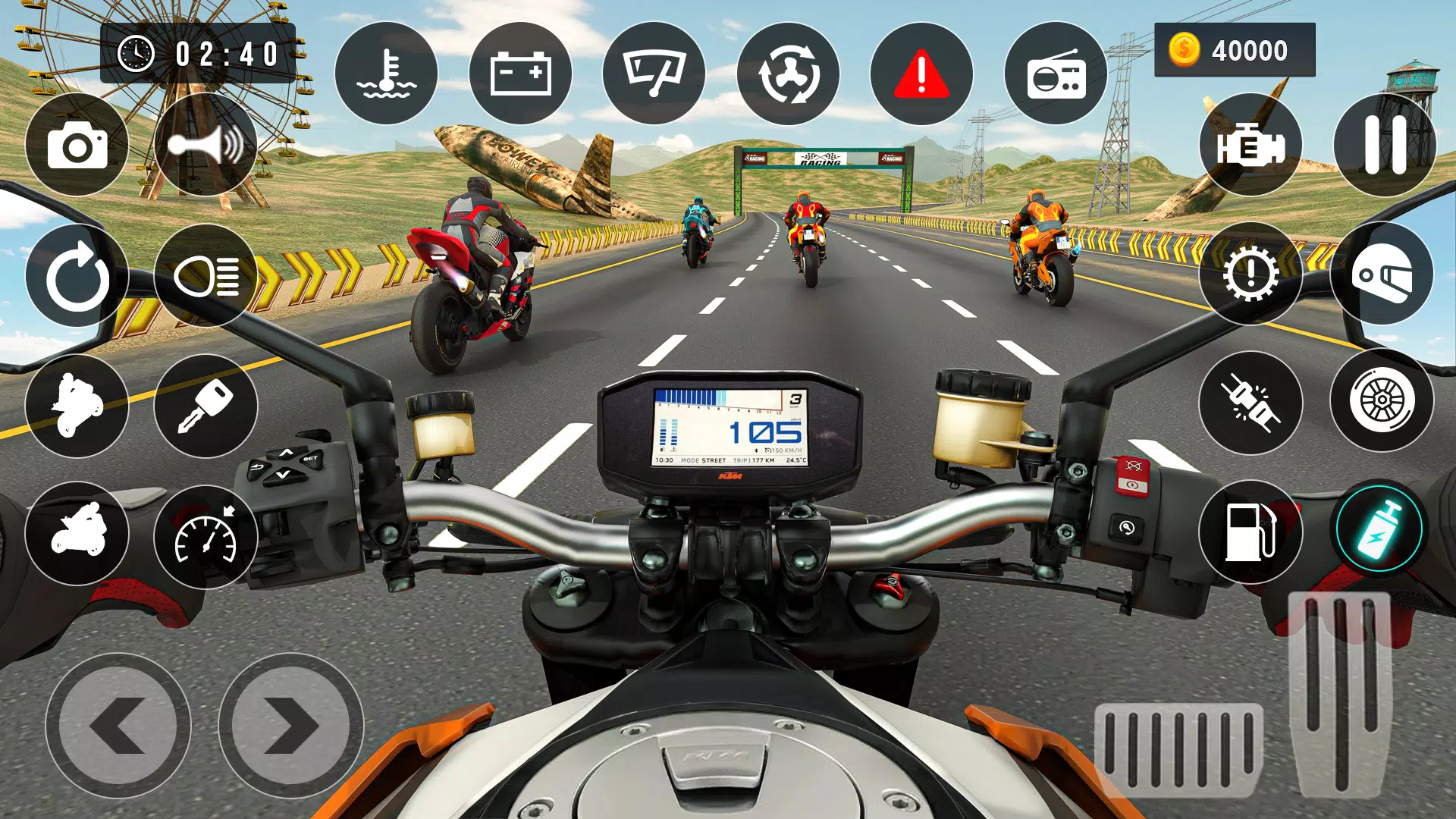 Bike Racing Games - Bike Game Captura de pantalla 2