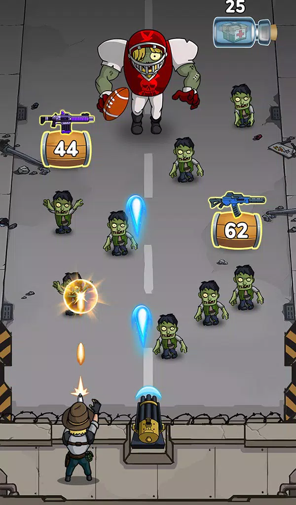 Zombie War - Idle TD game Скриншот 1