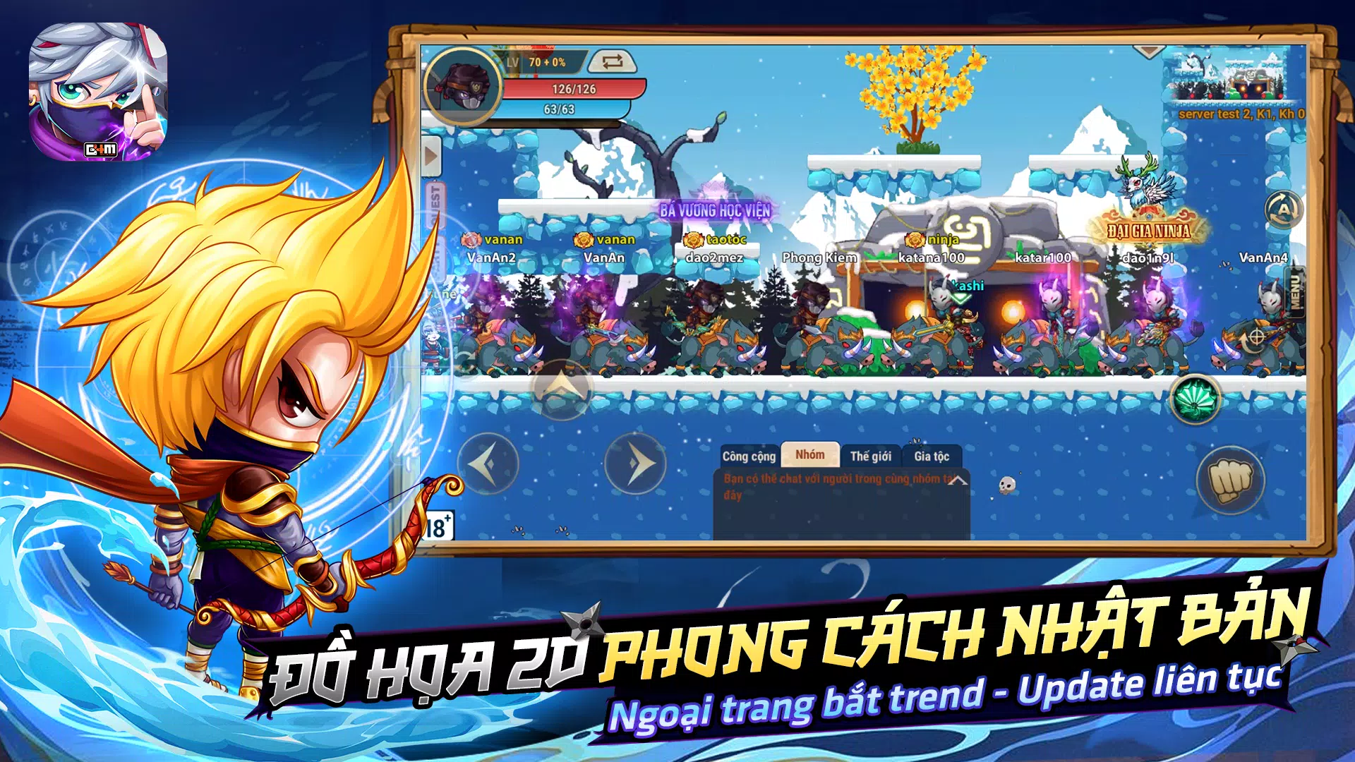 Học Viện Ninja G4M 스크린샷 2