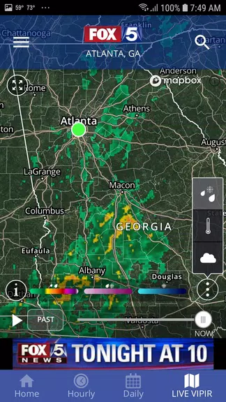 FOX 5 Storm Team Weather Radar Screenshot 3