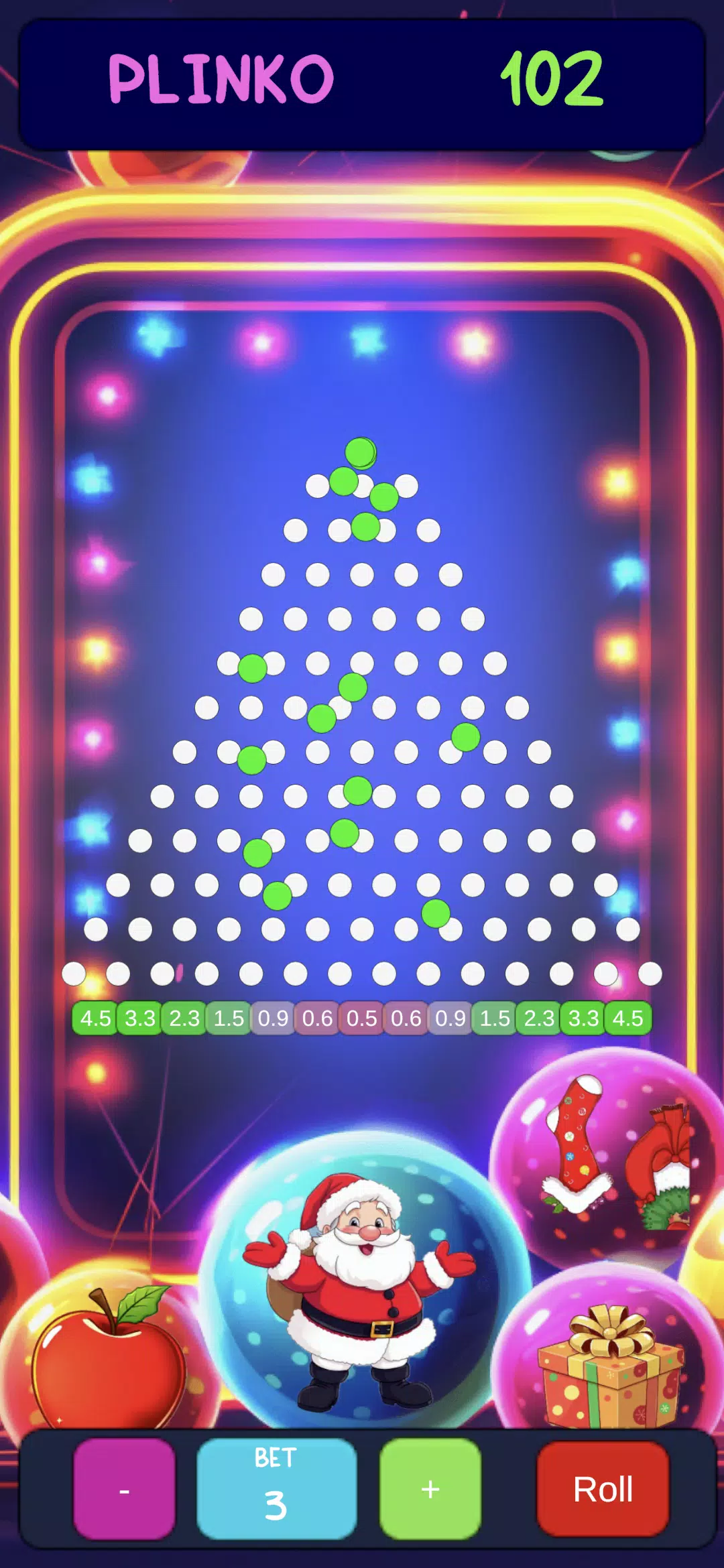 Christmas Plinko Fight 스크린샷 2