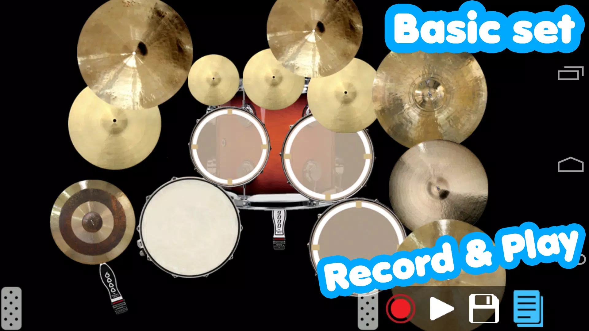 Drum Set - Drumming App Captura de tela 1