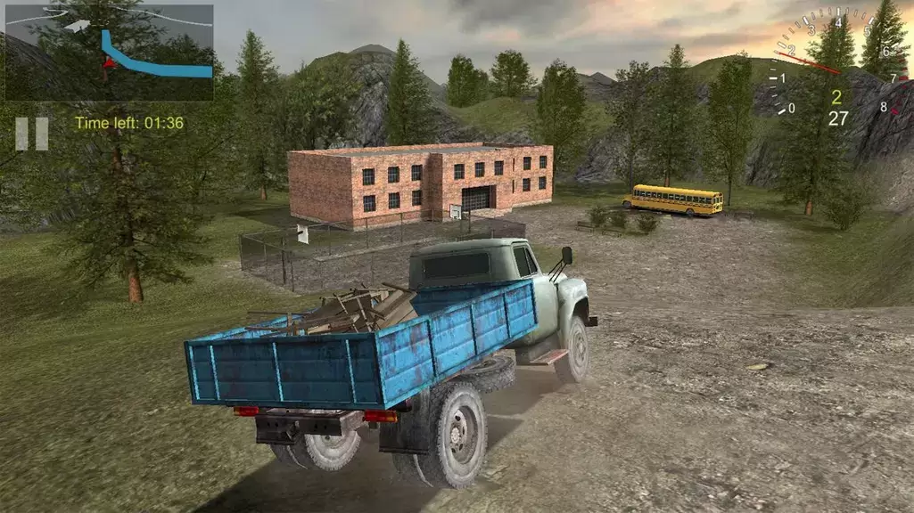 Cargo Drive: truck delivery Captura de tela 1