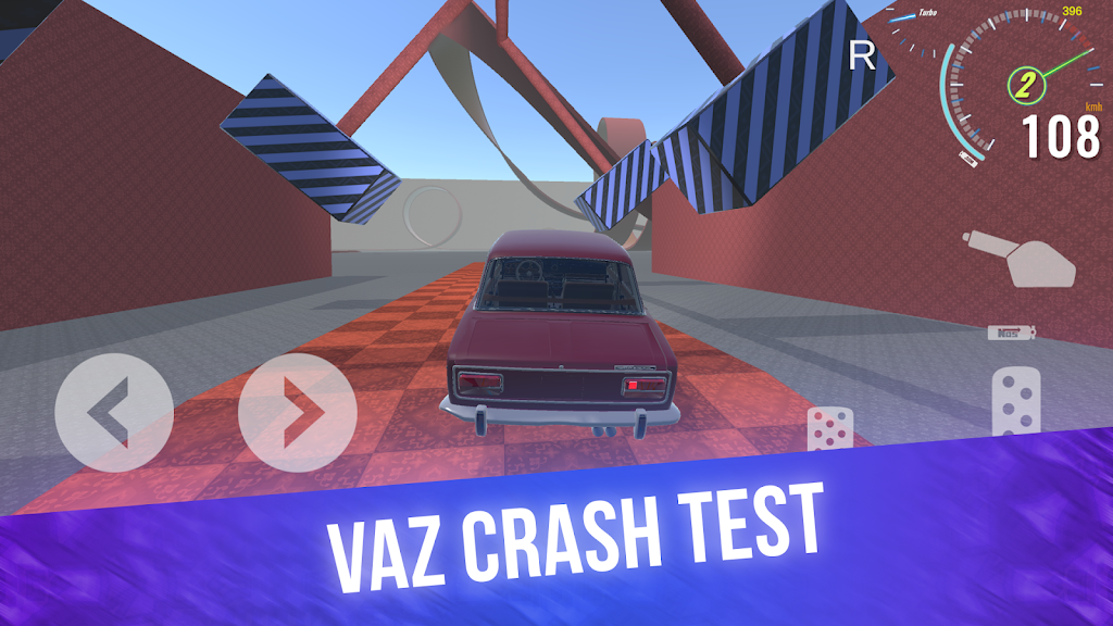 VAZ Car Crash Simulator 2024 स्क्रीनशॉट 3