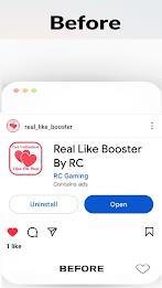 RC Real Like Follower Booster Скриншот 1