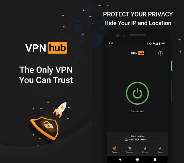 VPNhub Mod應用截圖第2張