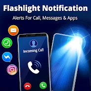 Flash Alerts LED - Call, SMS Captura de pantalla 1