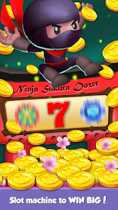 Coin Mania: Ninja Dozer Mod Captura de tela 1