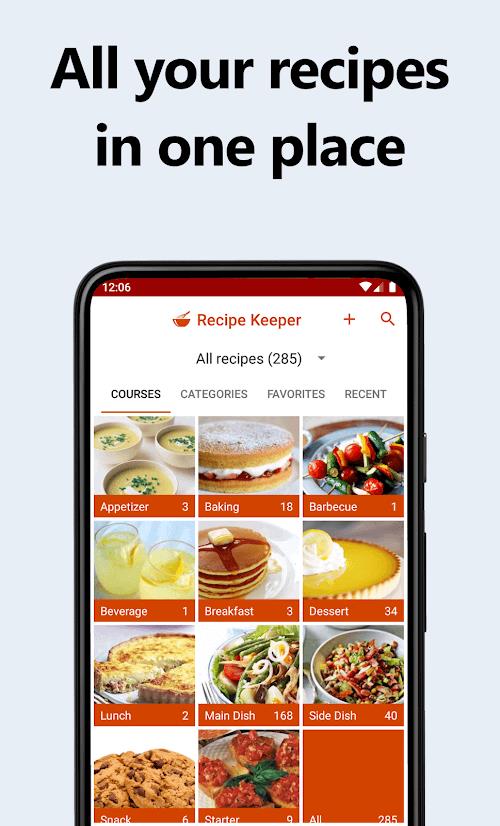 Recipe Keeper Скриншот 1