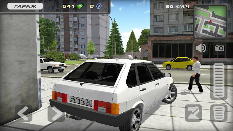 Lada 2109 Russian Car Driver 스크린샷 3