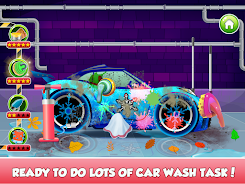 Car Wash game for girls Captura de pantalla 3