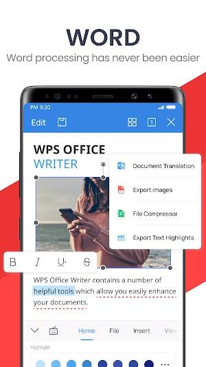 WPS Office Captura de pantalla 2