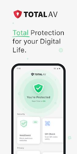 TotalAV Mobile Security Скриншот 1