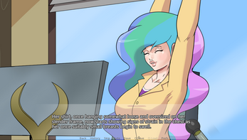 The Principals Bimbofication - A Kinetic Visual Novel Screenshot 4