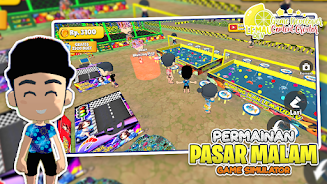 Simulator Game Pasar Malam 3D Screenshot 2